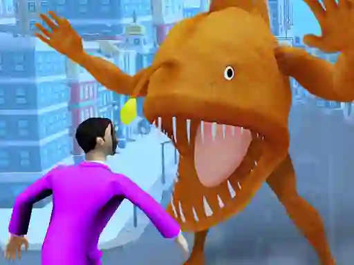 لعبة Draw to Fish Fight على الانترنت