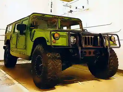 لعبة U.S.Army SUV Vehicles على الانترنت