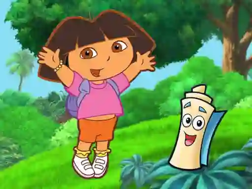 لعبة Dora Hidden Maps على الانترنت
