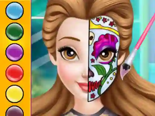 لعبة Princess Face Painting Trend على الانترنت