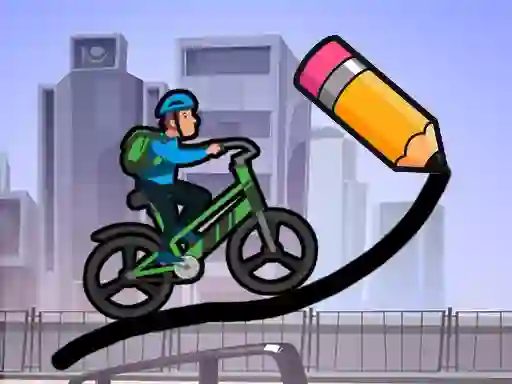 لعبة Draw The Bike Bridge على الانترنت