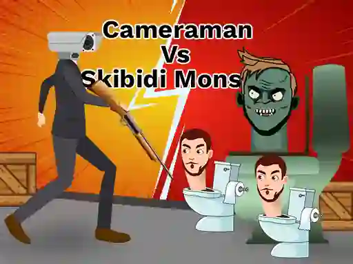 لعبة Cameraman vs Skibidi Monster: Fun Battle على الانترنت