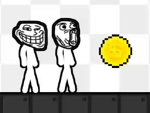 لعبة Troll Stick Face Escape على الانترنت
