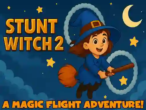 لعبة Stunt Witch 2 على الانترنت