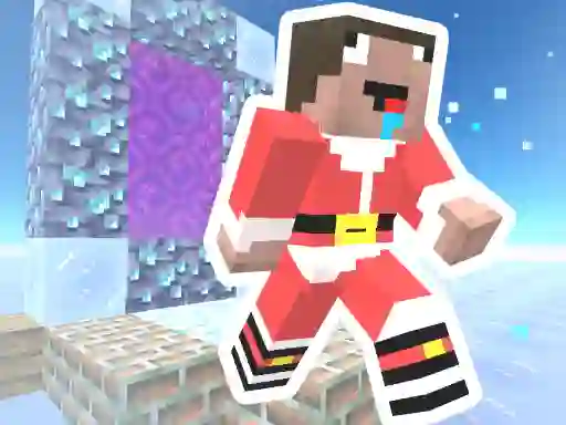لعبة Noob Steve Christmas على الانترنت