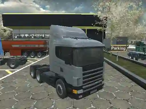 لعبة American 18 Wheeler Truck Sim على الانترنت