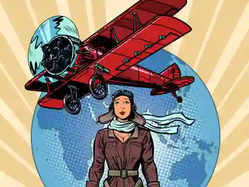 لعبة Battle Airplanes Jigsaw على الانترنت