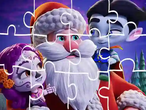 لعبة Super Monsters Christmas Jigsaw على الانترنت