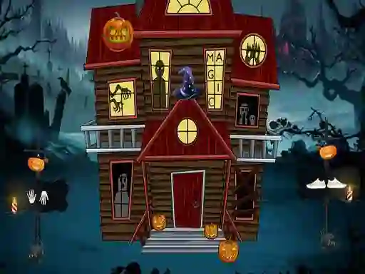 لعبة Halloween Magic Lady Escape على الانترنت