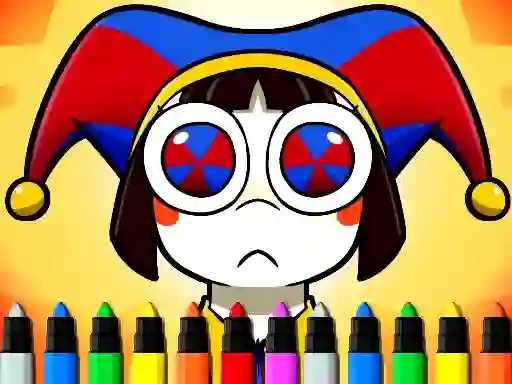 لعبة Digital Circus Coloring Adventure على الانترنت