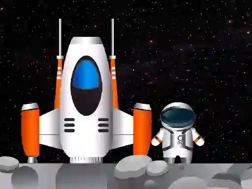 لعبة Flying to the Moon على الانترنت