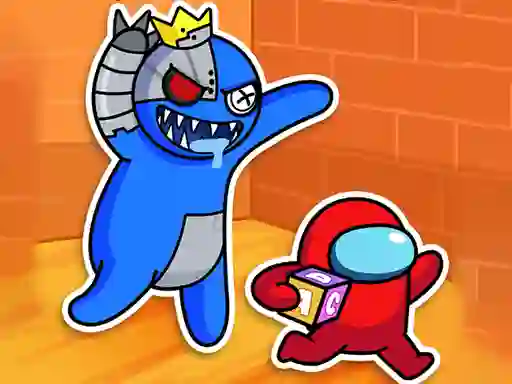 لعبة Rainbow Friends Survival Puzzle على الانترنت