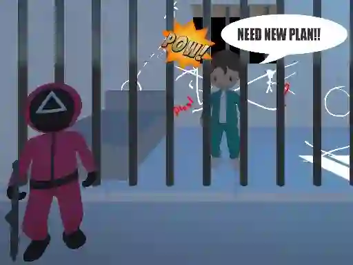 لعبة Escape Plan in Squid Game على الانترنت
