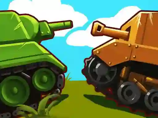 لعبة Multiplayer Tank Battle على الانترنت