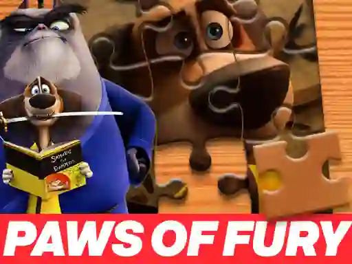 لعبة Paws of Fury The Legend of Hank Jigsaw Puzzle على الانترنت
