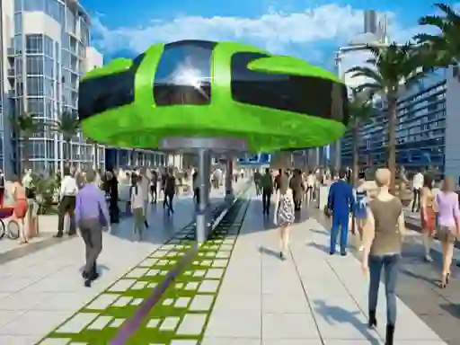 لعبة Gyroscopic Elevated Bus Simulator Public Transport على الانترنت