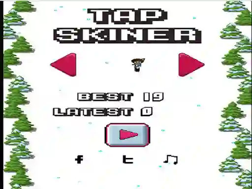 لعبة Tap Skier على الانترنت
