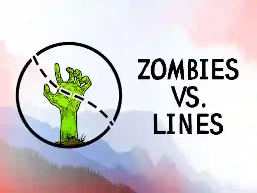 لعبة Zombies VS. Lines على الانترنت