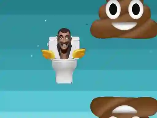 لعبة Skibidi Toilets: Flappy على الانترنت