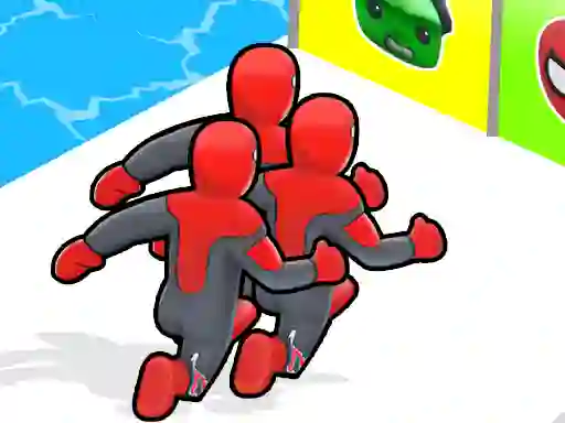 لعبة Superhero Race على الانترنت