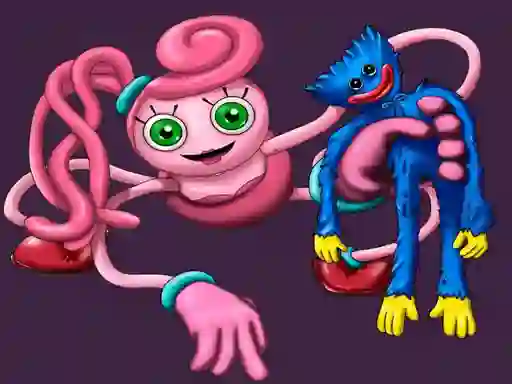 لعبة Mommy Stikman Vs Huggy Wuggy على الانترنت