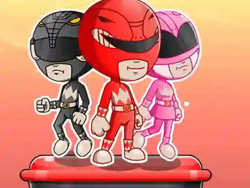 لعبة Power Rangers adventure dash على الانترنت