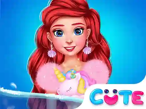 لعبة Princess Turned Into Mermaid على الانترنت