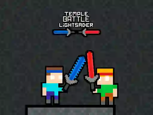 لعبة Temple Battle Lightsaber على الانترنت