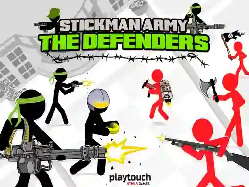 لعبة Stickman Army: The Defenders على الانترنت