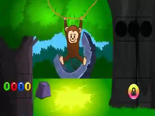 لعبة Funny Monkey Forest Escape على الانترنت