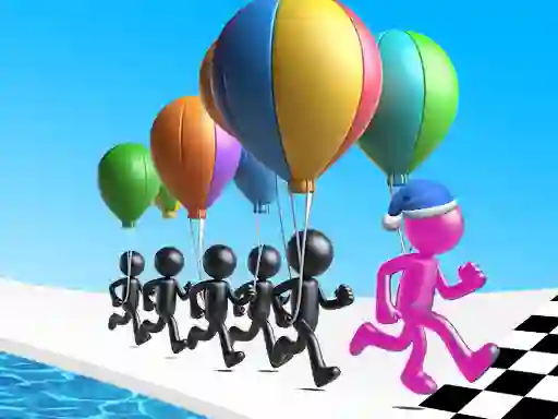 لعبة Ballon Race 3D على الانترنت