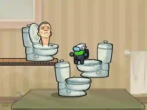 لعبة Impostor Jump Skibidi Toilet على الانترنت