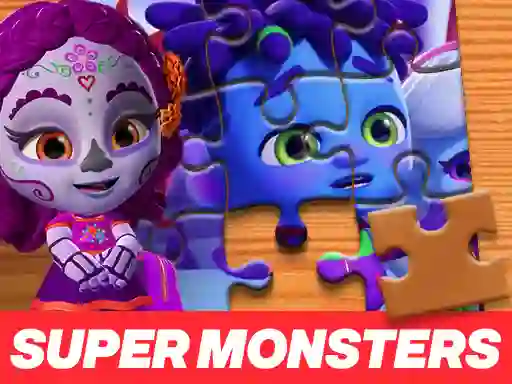 لعبة Super Monsters Jigsaw Puzzle على الانترنت