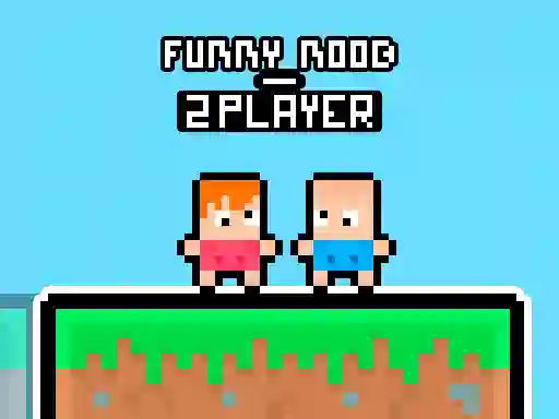 لعبة Funny Noob 2 Player على الانترنت