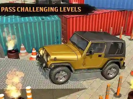لعبة Classic Real 4x4 Jeep Parking Drive Game على الانترنت