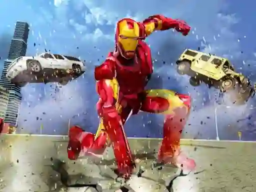لعبة Flying Iron Hero على الانترنت