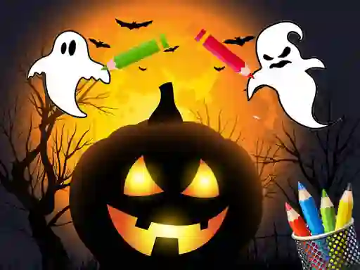 لعبة Scary Party Coloring على الانترنت