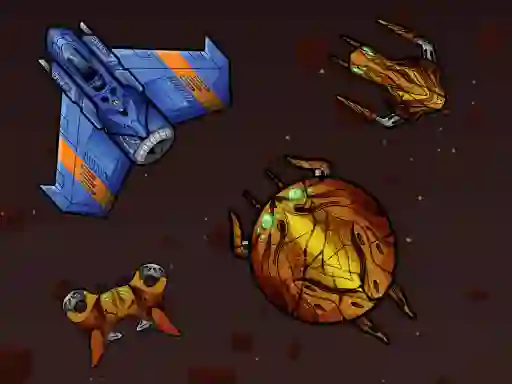 لعبة UFO Attack على الانترنت