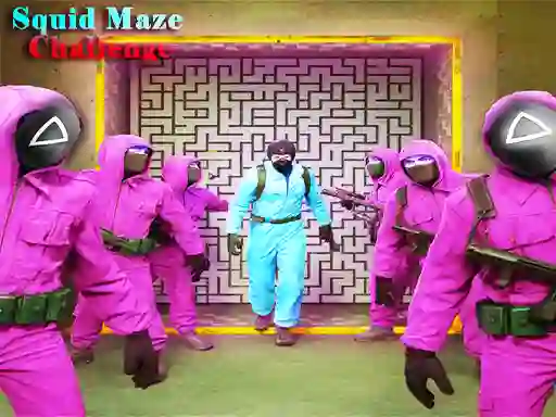 لعبة Squid Maze Challenge على الانترنت