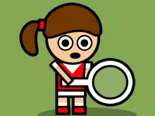 لعبة Retro Tiny Tennis على الانترنت