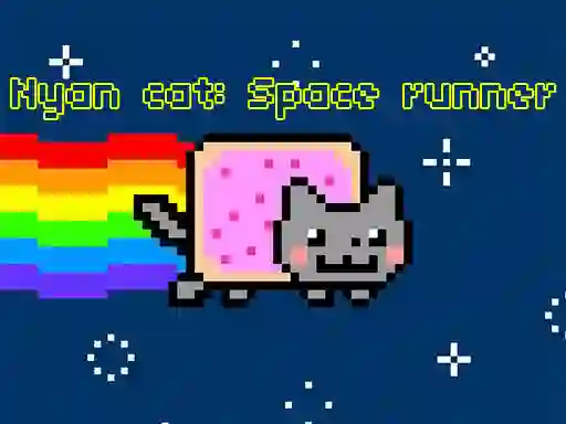 لعبة Nyan Cat: Space runner على الانترنت