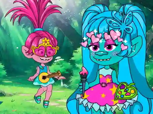 لعبة Chibi Troll Fashion Maker على الانترنت