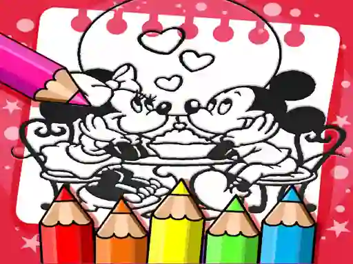 لعبة Mickey Mouse Coloring Book على الانترنت