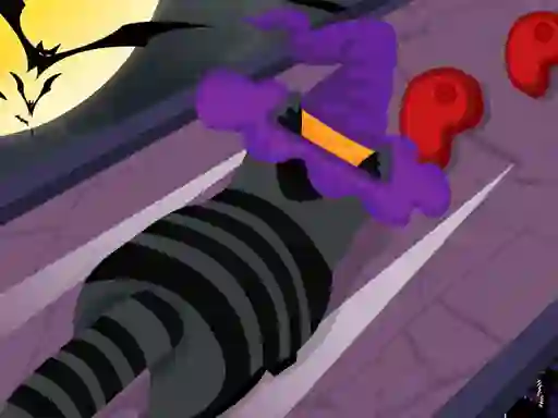 لعبة Halloween Run Cat Evolution على الانترنت