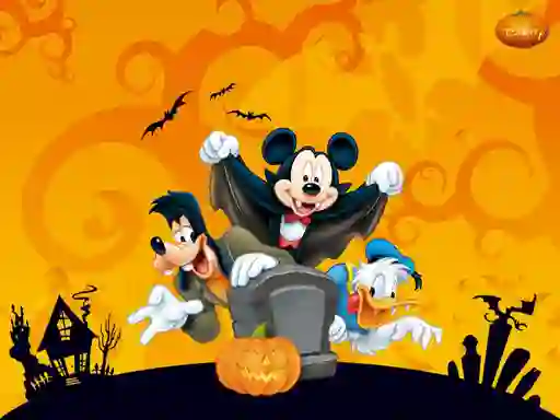 لعبة Disney Halloween Jigsaw Puzzle على الانترنت