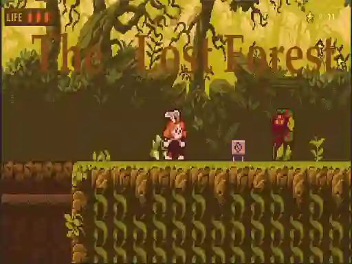 لعبة The Lost Forest على الانترنت