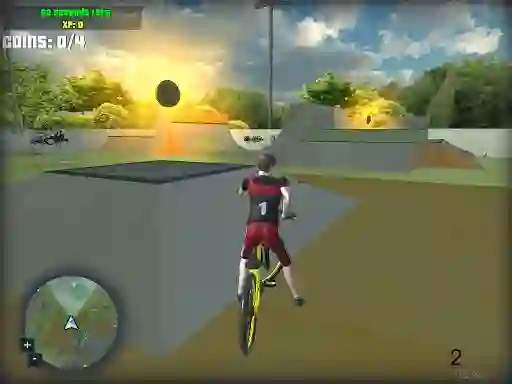 لعبة Bmx Xtreme 3D Stunt على الانترنت