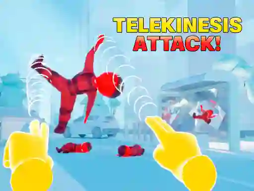 لعبة Telekinesis Attack على الانترنت