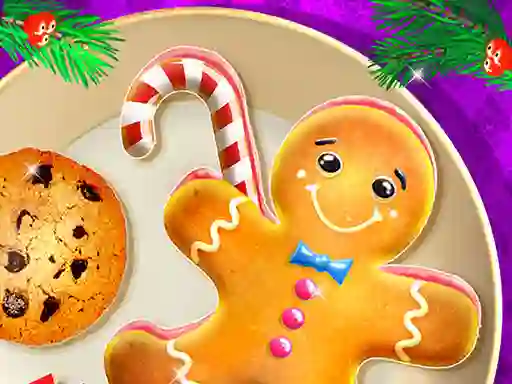 لعبة Baking with Santa على الانترنت