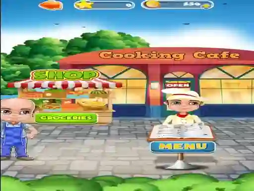 لعبة Cooking Cafe على الانترنت